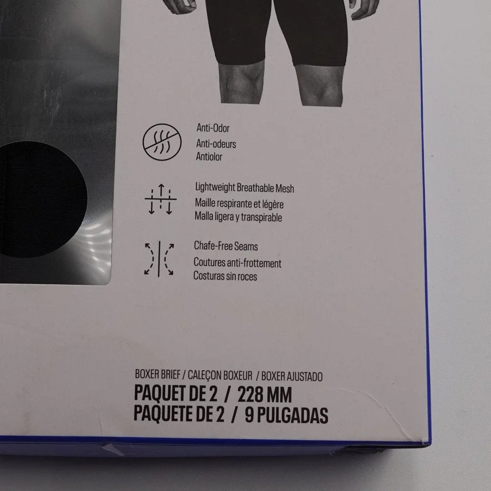 Under Armour Tech Mesh Boxerjock Men S Black 2 Pack 9 Inch Inseam 1363624-001